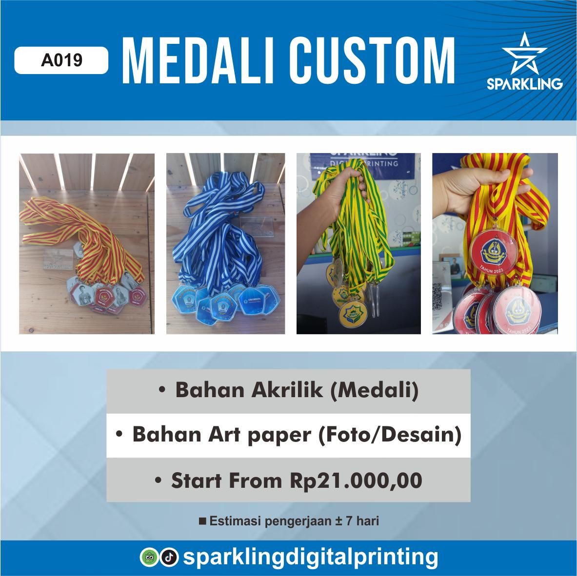 Medali Custom: info produk 2